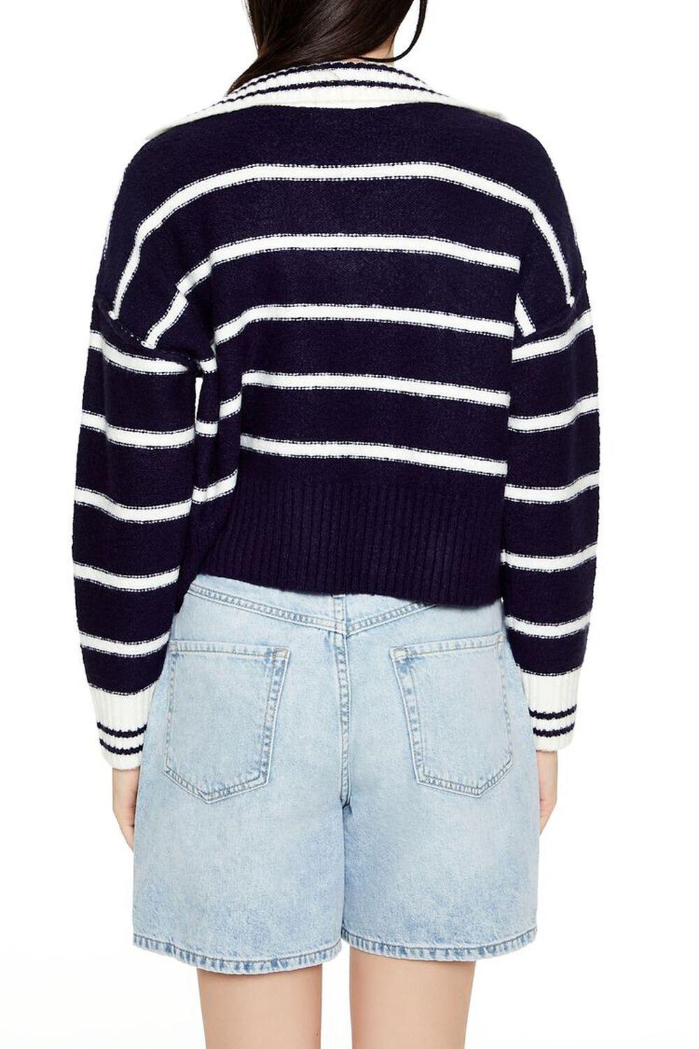 Striped V-Neck Sweater | Forever 21 Product Image