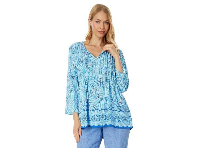 Lilly Pulitzer Marilina Tunic (Amalfi By The Seashore Engineered Tunic) Women's Clothing Product Image