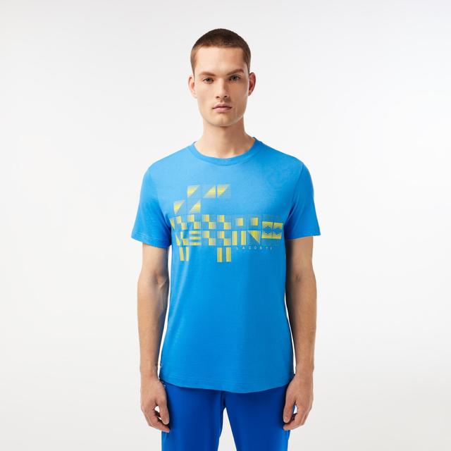 Men's Lacoste SPORT x Novak Djokovic Printed T-Shirt Product Image