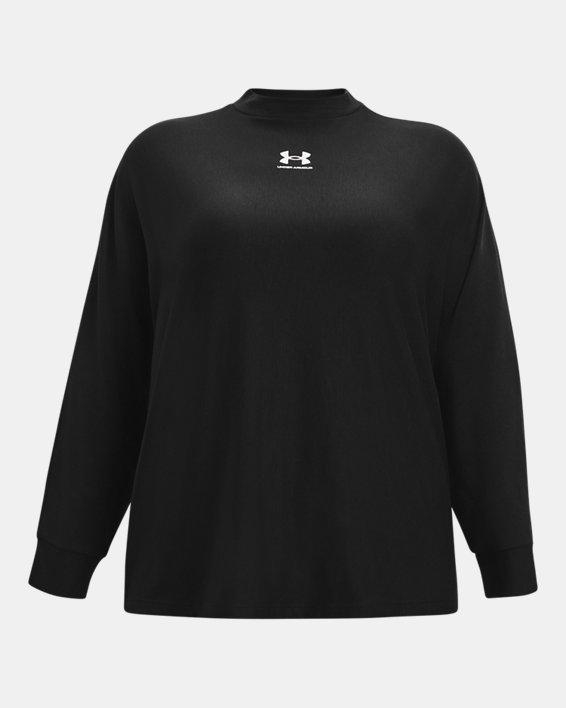 Women's UA Rival Terry Oversized Crew Product Image