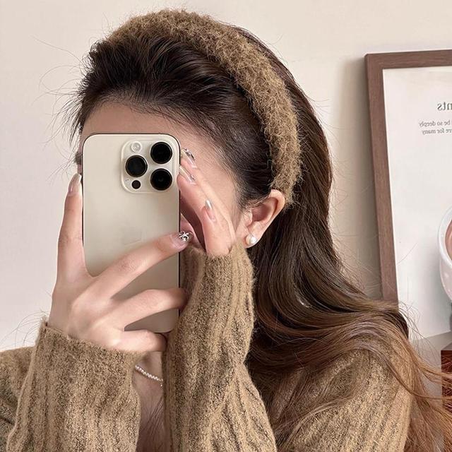 Plain Furry Headband Product Image