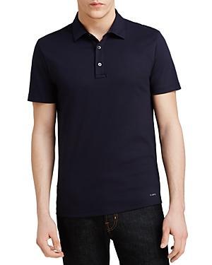 Michael Kors Men's Sleek MK Polo - Midnight - Size XXL  - male - Size: XXL Product Image