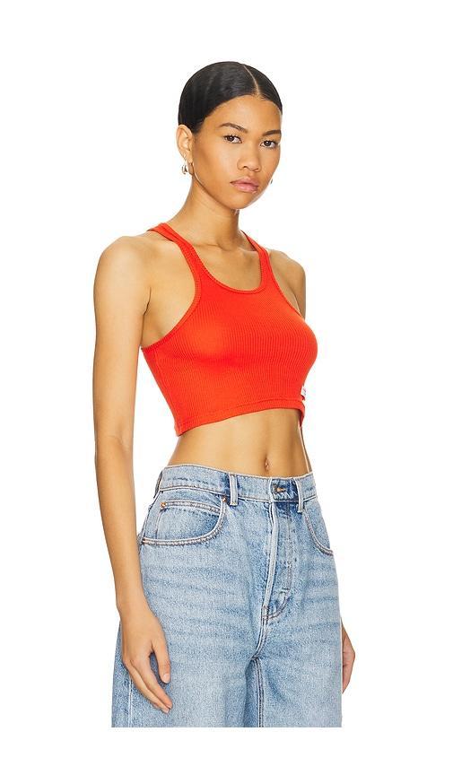 Alexander Wang Cropped Classic Racer Tank Top Product Image