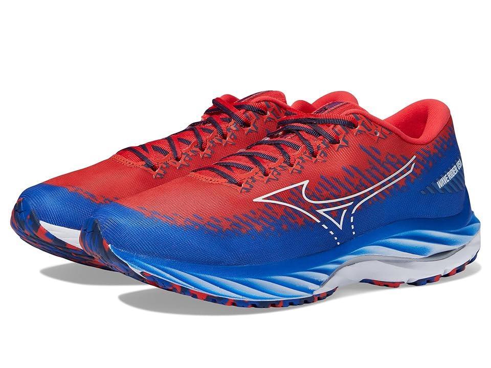 Mizuno Wave Rider USA (Bittersweet/White) Men's Shoes Product Image