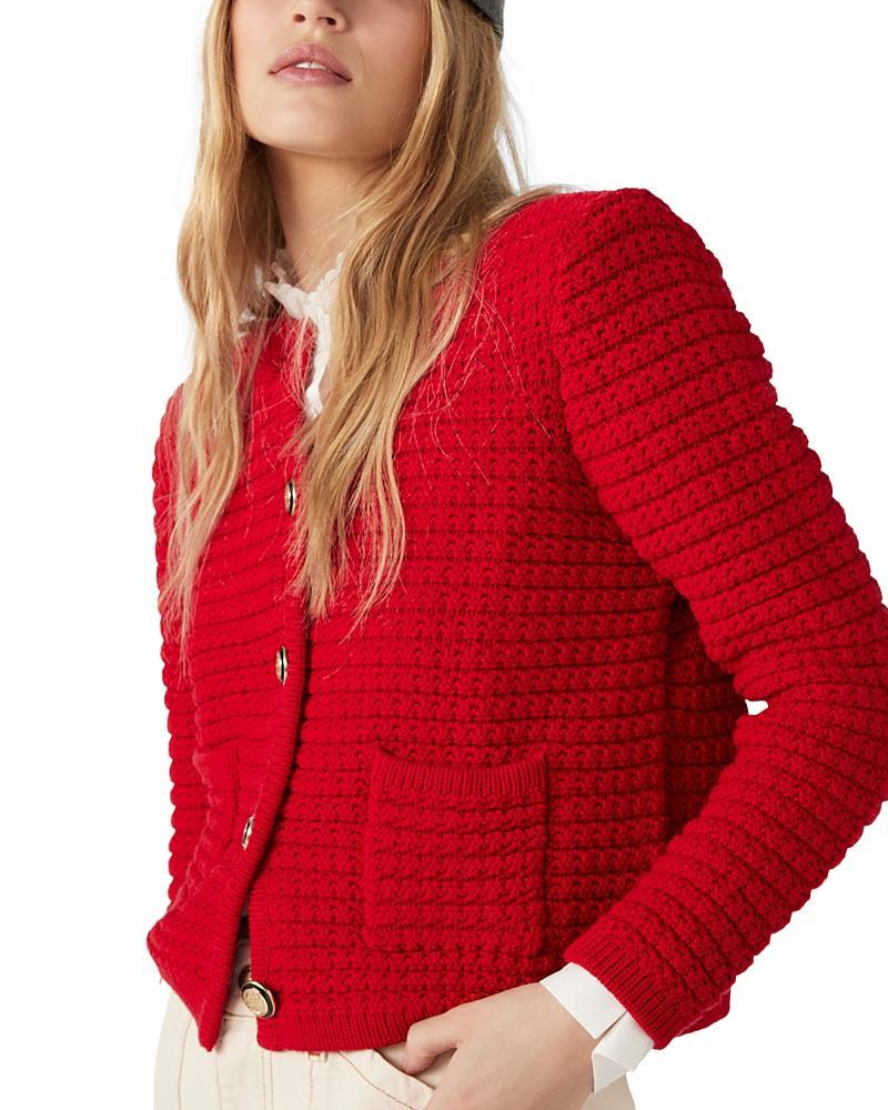 Womens Gaspard Cotton-Blend Cardigan Product Image