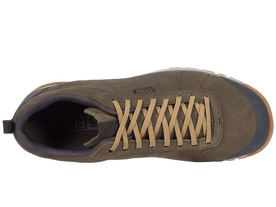 Oboz Bozeman Low Leather (Charcoal) Men's Shoes Product Image