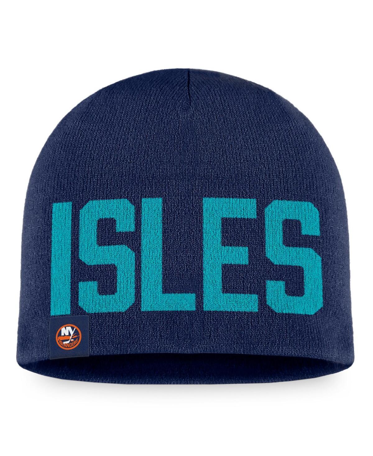 Mens Fanatics Branded Navy New York Islanders 2024 NHL Stadium Series Knit Hat, Isl Blue Product Image