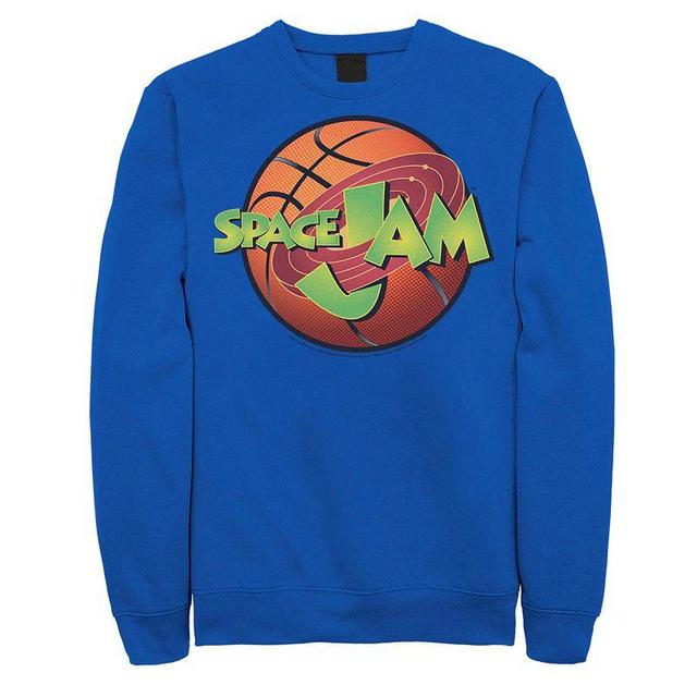 Mens Looney Tunes Space Jam Basketball Logo Sweatshirt Product Image