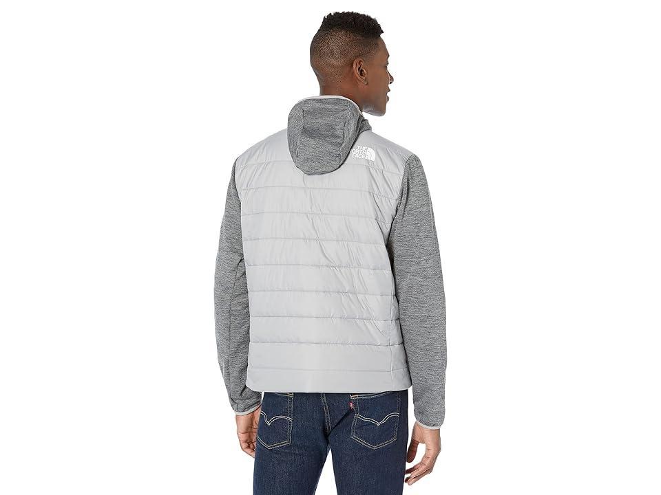 The North Face Flare Hybrid Full Zip (Meld Grey) Men's Clothing Product Image