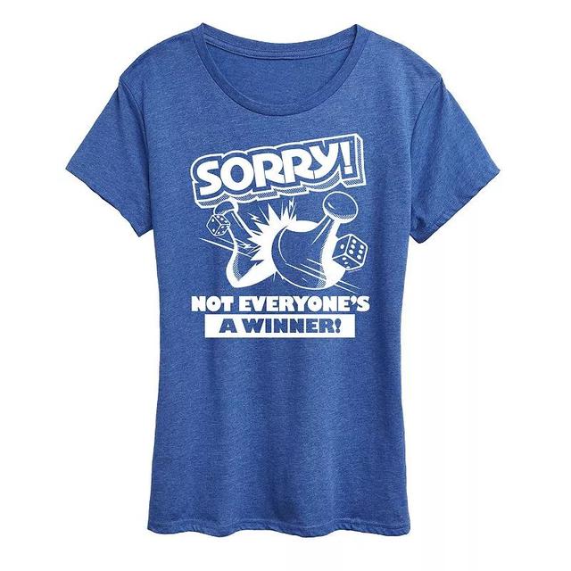 Womens Sorry Not Everyones A Winner Graphic Tee by Hasbro Product Image