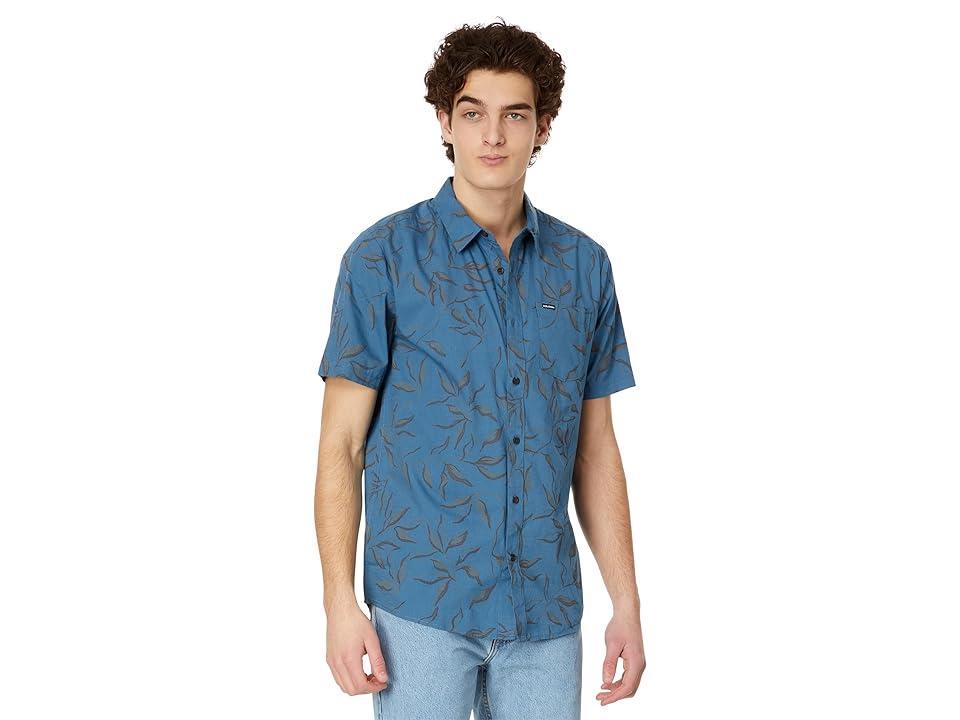 Volcom Stone Mash Short Sleeve Woven (Stone ) Men's Clothing Product Image