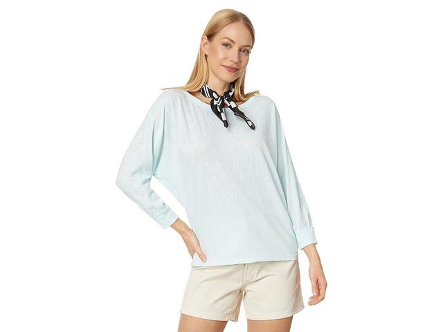 Lilla P 3/4 Sleeve Boatneck Dolman (Pool) Women's Clothing Product Image