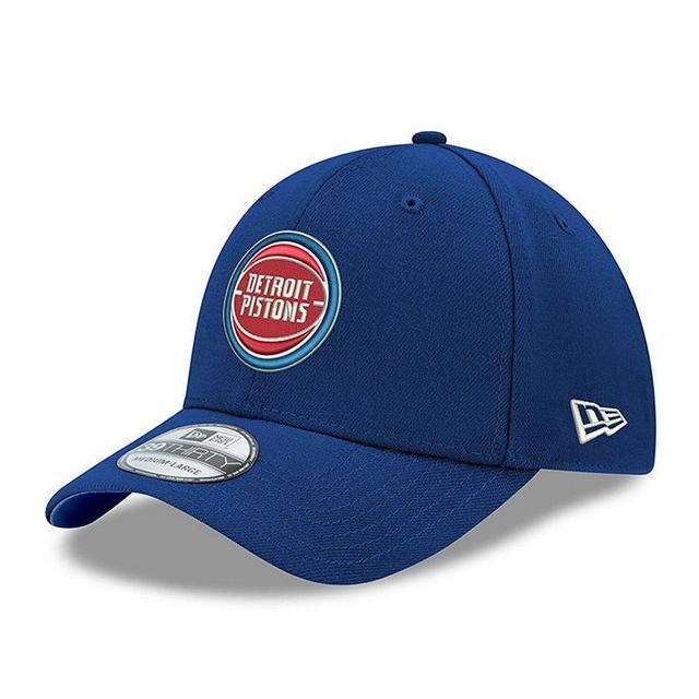 Mens New Era Blue Detroit Pistons Classic 39THIRTY Flex Hat Product Image