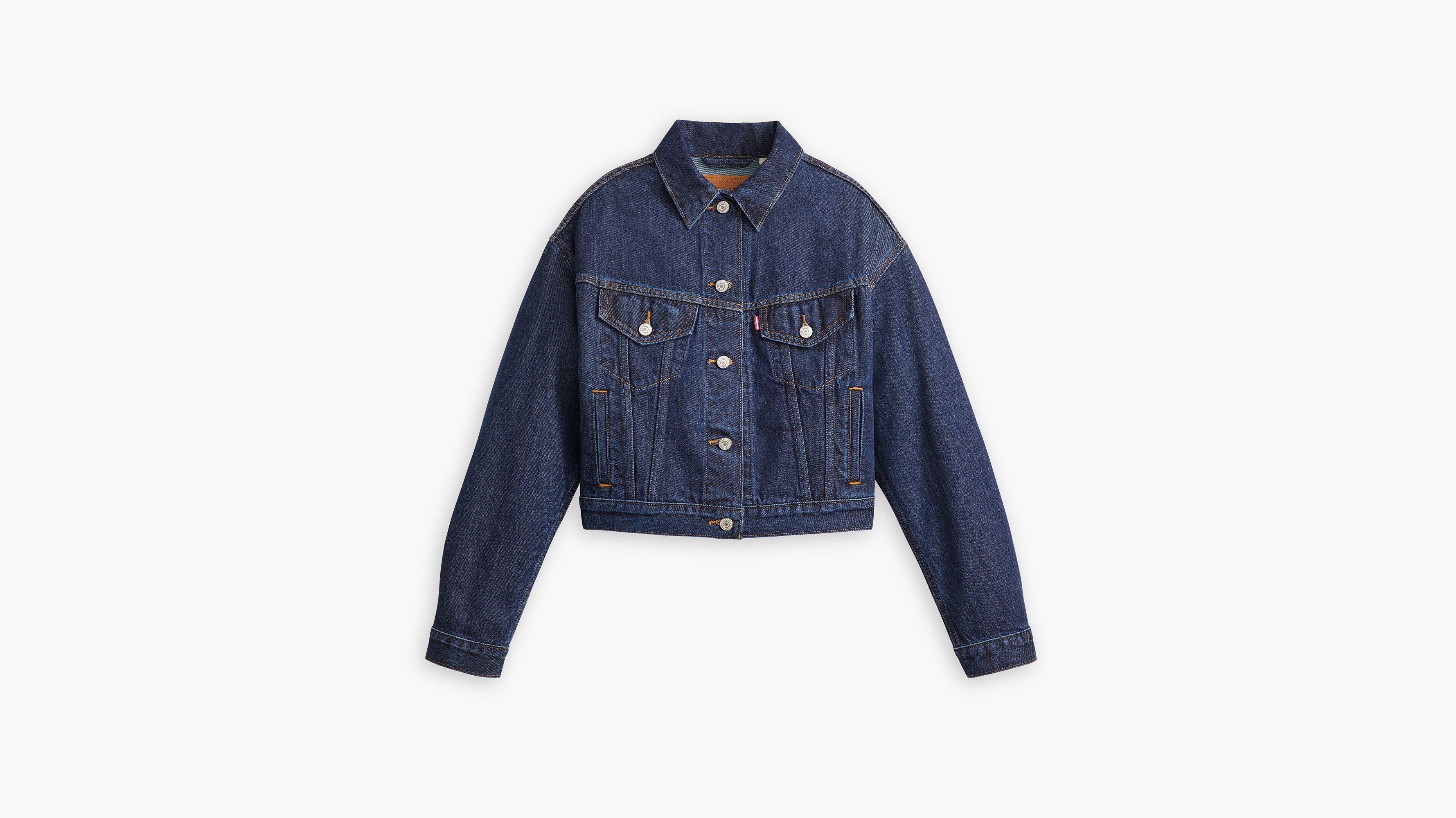 Shrunken '90s Trucker Jacket Product Image