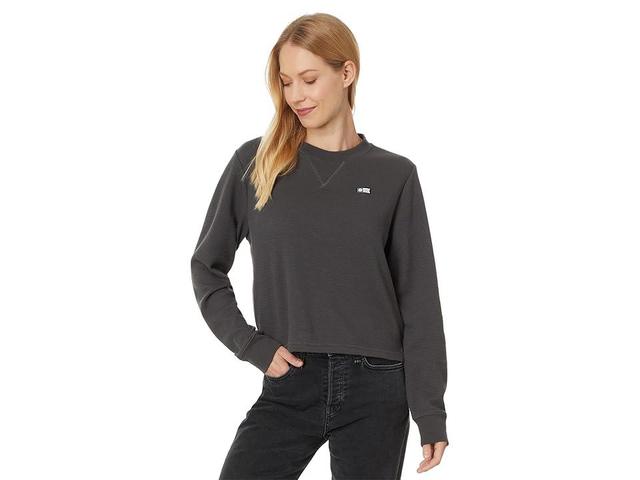 Salty Crew Seascape Long Sleeve Thermal (Charcoal) Women's Clothing Product Image