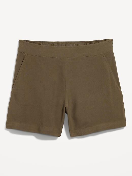 High-Waisted Playa Shorts -- 4-inch inseam Product Image