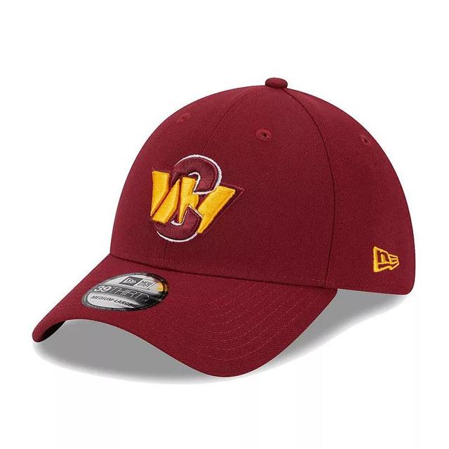 Mens New Era Burgundy Washington Commanders City Originals 39THIRTY Flex Hat Product Image