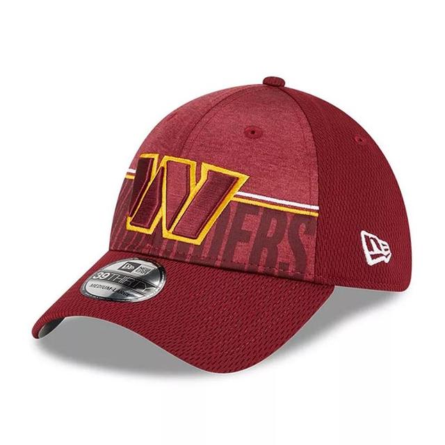 Mens New Era Burgundy Washington Commanders 2023 NFL Training Camp 39THIRTY Flex Fit Hat Product Image