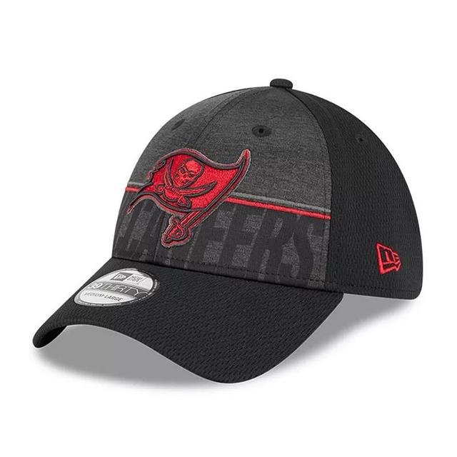 Mens New Era Pewter Tampa Bay Buccaneers 2023 NFL Training Camp Team Colorway 39THIRTY Flex Fit Hat Product Image