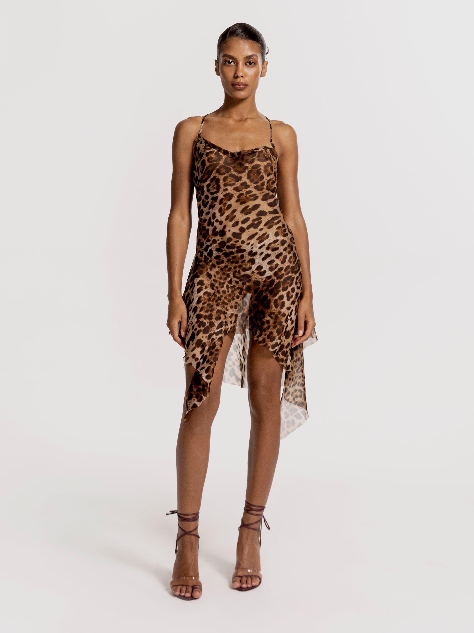 Fantasy dress in Leopard Product Image