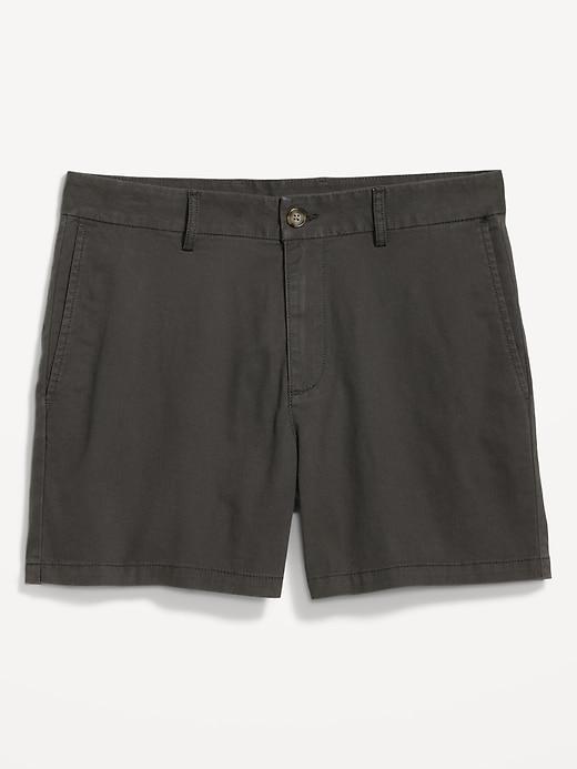 Slim Built-In Flex Rotation Chino Shorts -- 5-inch inseam Product Image