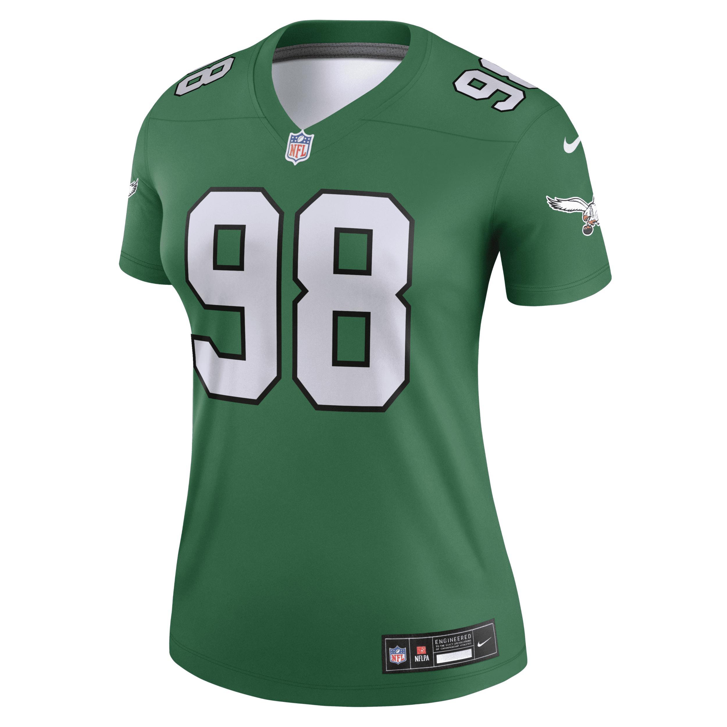 Jalen Carter Philadelphia Eagles Nike Women's Dri-FIT NFL Legend Jersey Product Image