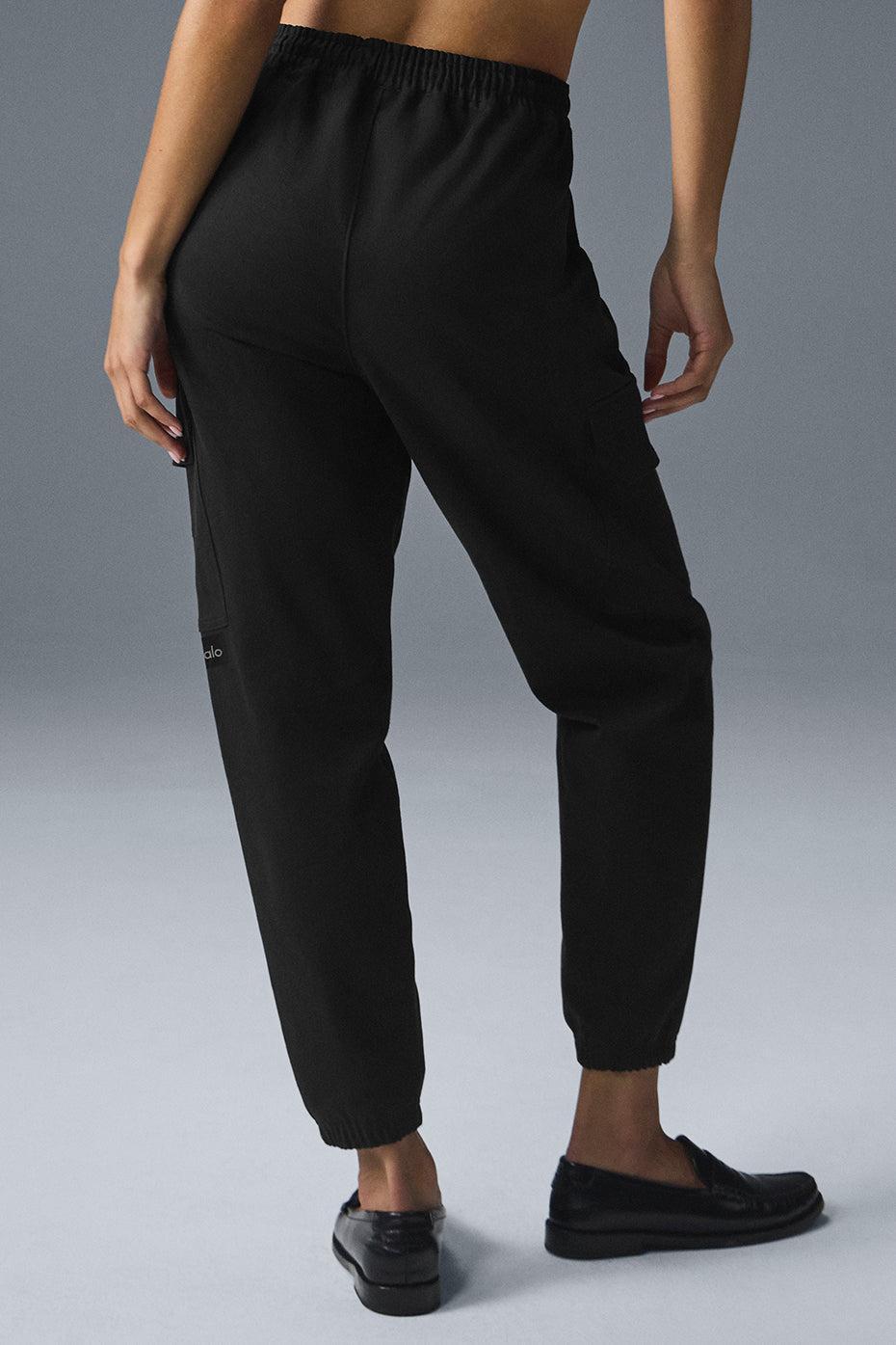 Edition Sueded Jogger - Black Female Product Image