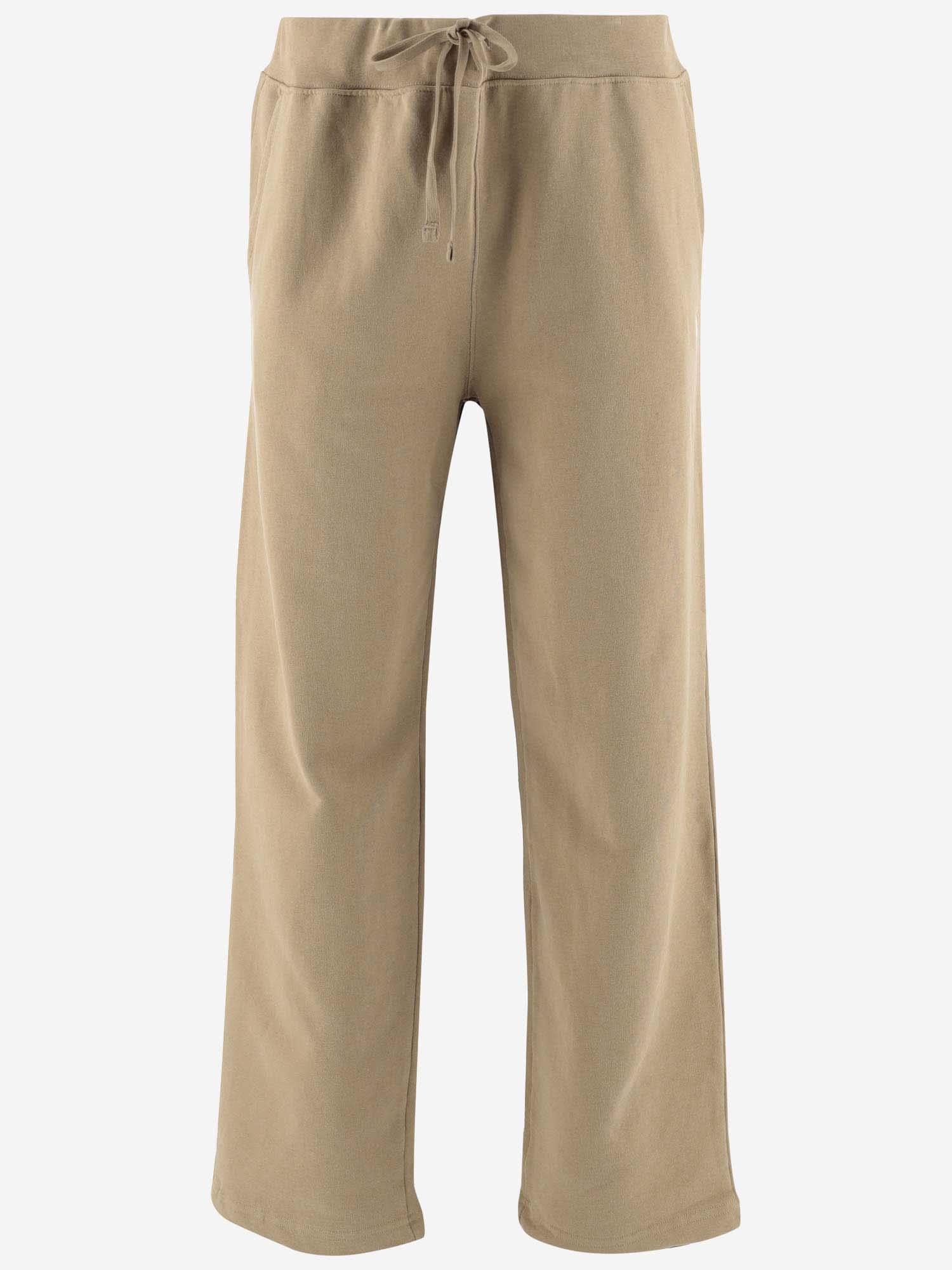 POLO RALPH LAUREN Cotton Logo Pants In Beige Product Image