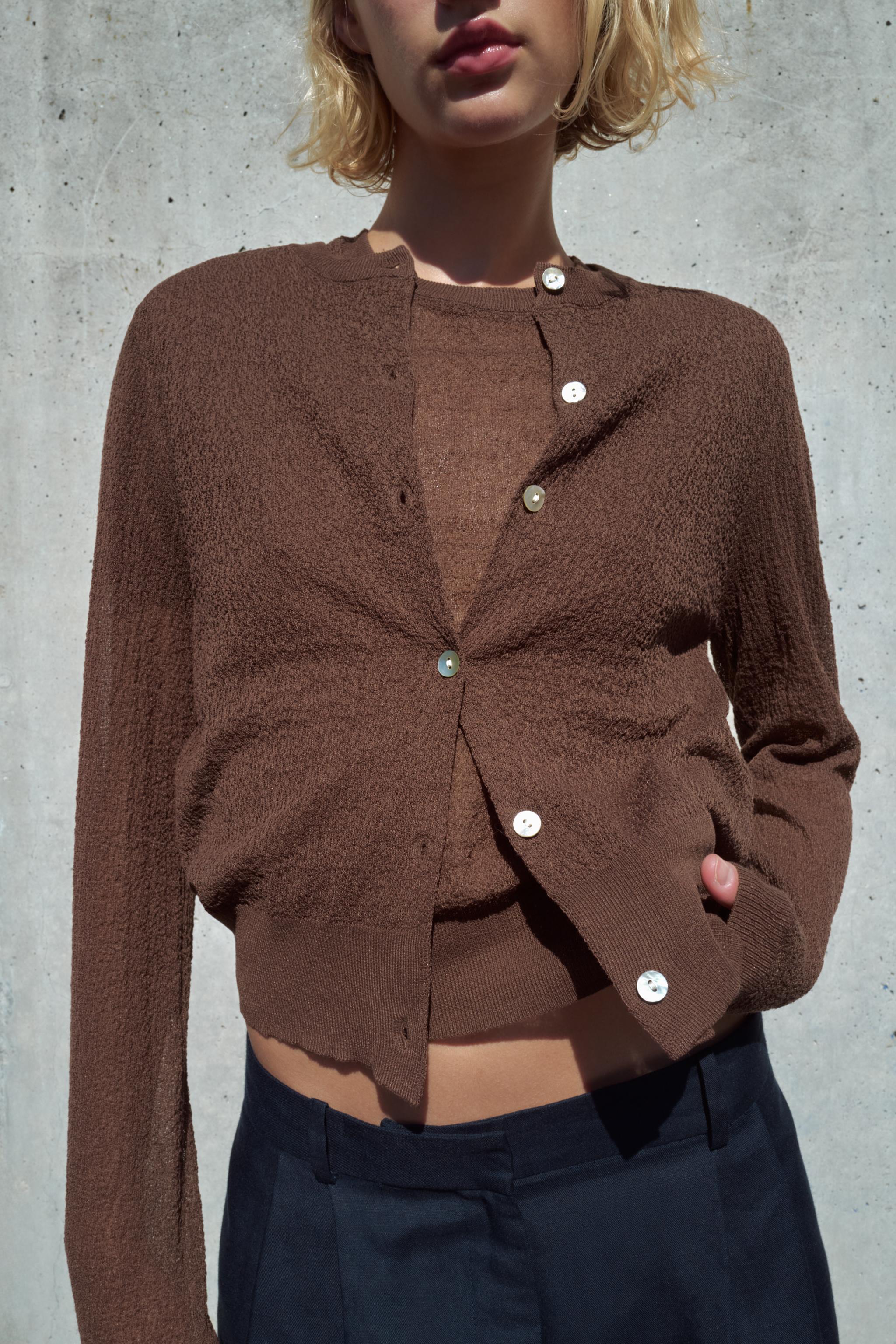 FINE KNIT CARDIGAN Product Image