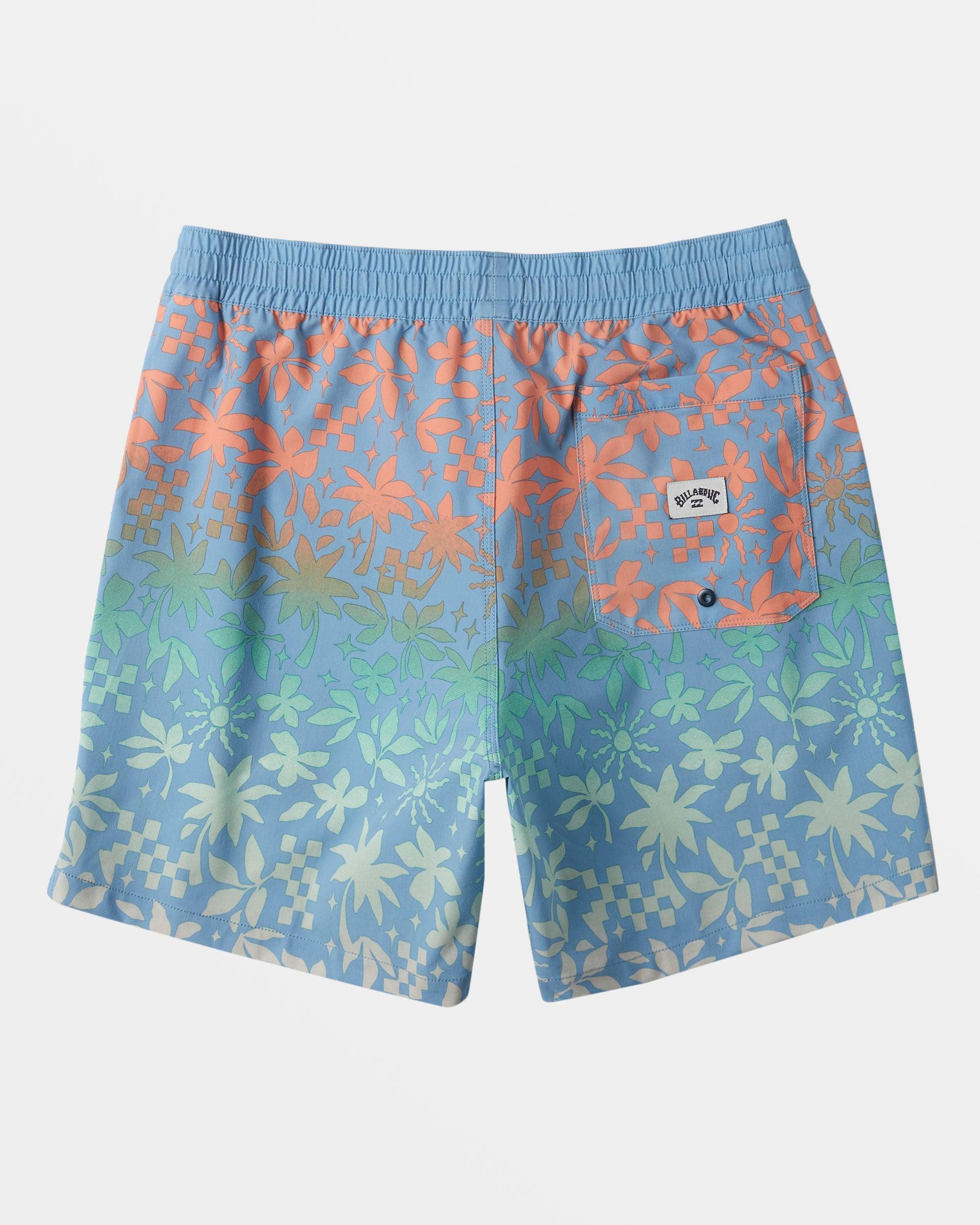 Good Times Layback 16" Swim Trunks - Coastal Blue Male Product Image