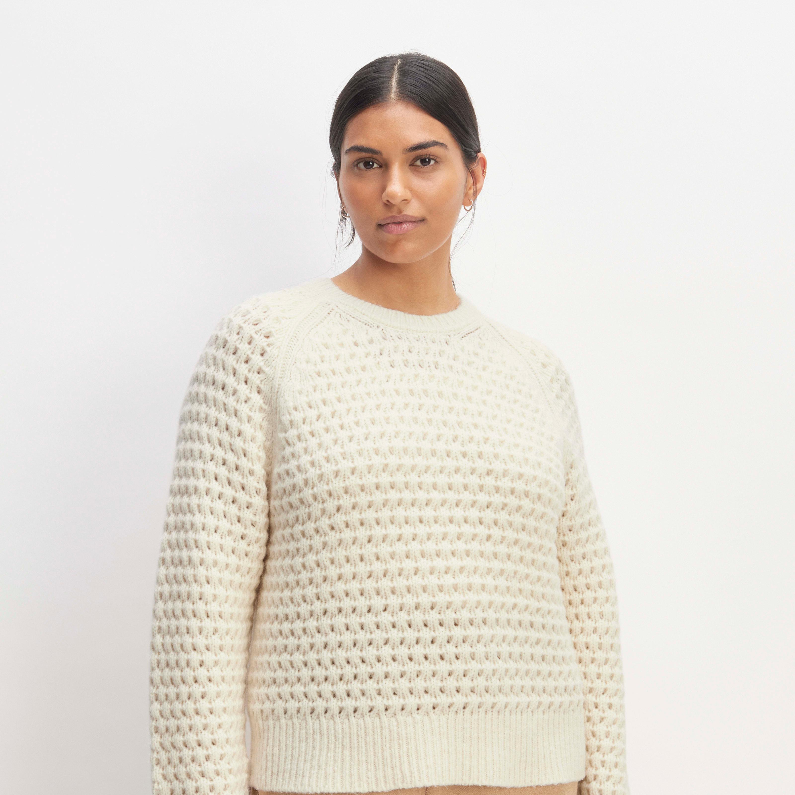 The Cloud Oversized Textured Crew Product Image