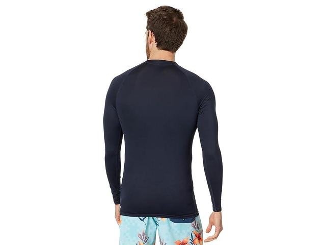 Quiksilver Everyday UPF50 Long Sleeve Rashguard (Dark ) Men's Swimwear Product Image