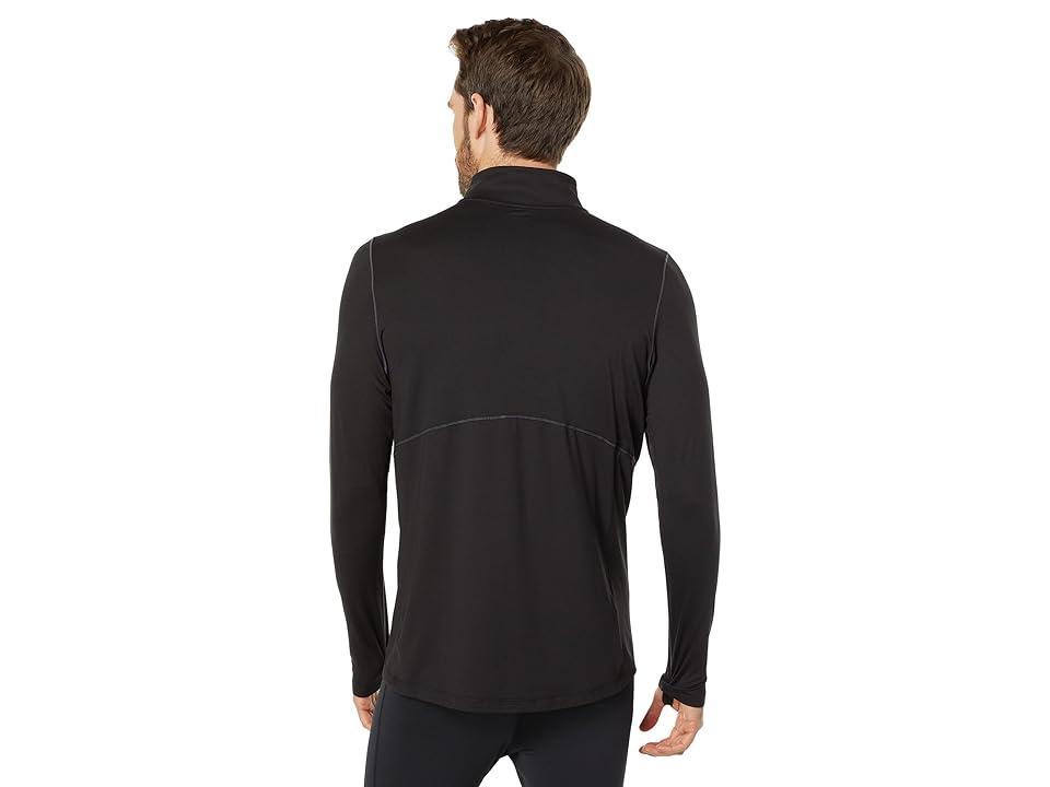 Hot Chillys Clima-Trek Zip-Tee (Od Heather) Men's Clothing Product Image