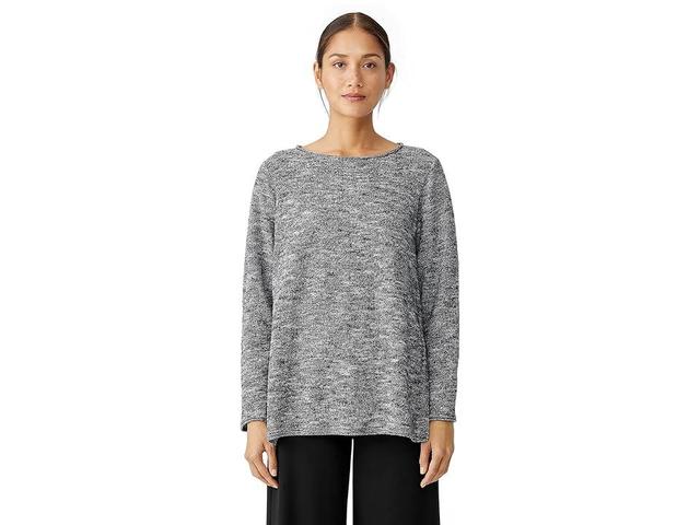 Eileen Fisher Jewel Neck Tunic Women's Clothing Product Image