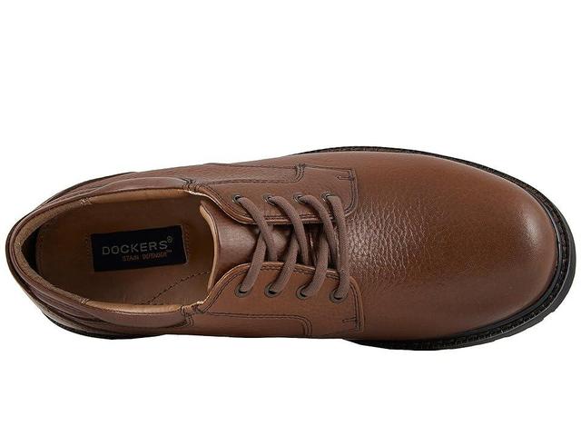 Dockers Shelter Mens Water Resistant Oxford Shoes Brown Product Image