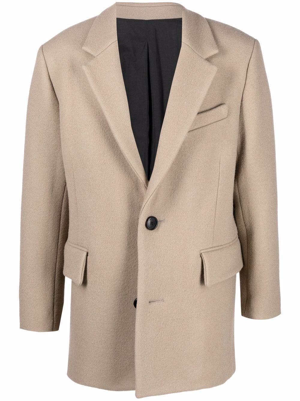 Single-breasted Blazer Jacket In Neutrals Product Image