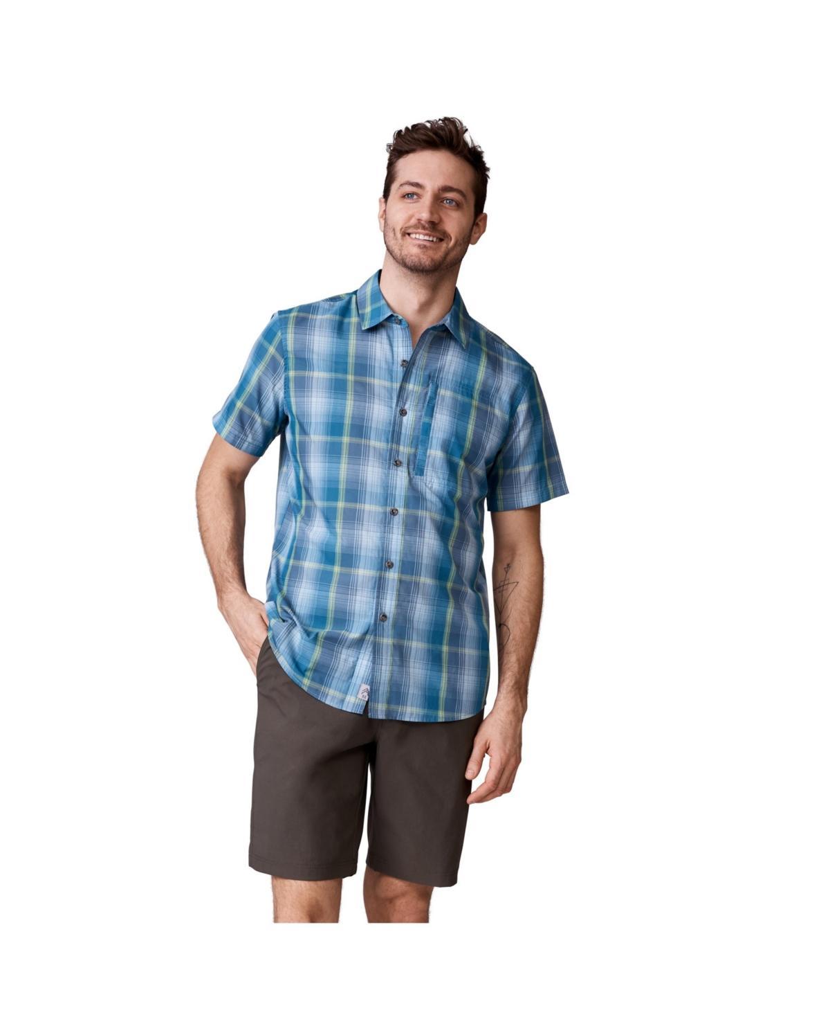 Free Country Mens Excursion Short Sleeve Poplin Shirt Product Image