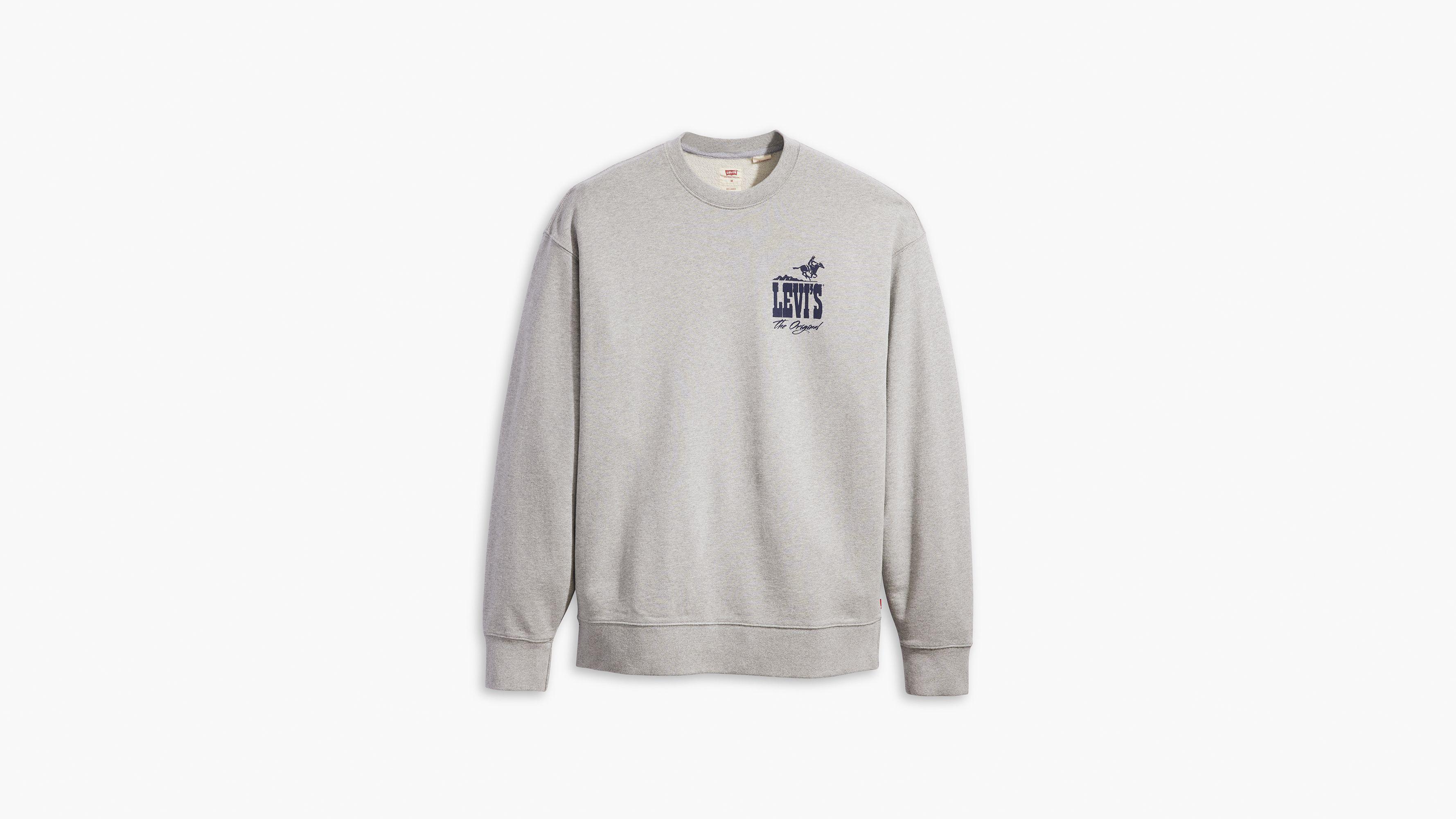 Relaxed Fit Graphic Crewneck Sweatshirt Product Image