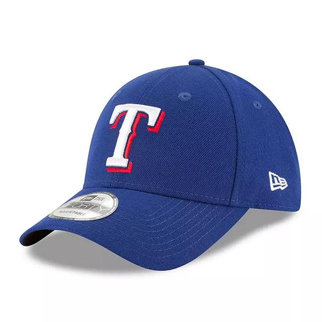 Mens New Era Royal Texas Rangers League 9FORTY Adjustable Hat - Product Image