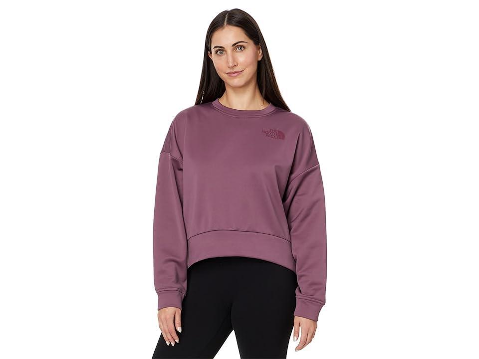 The North Face Horizon Fleece Crew (Midnight Mauve) Women's Coat Product Image