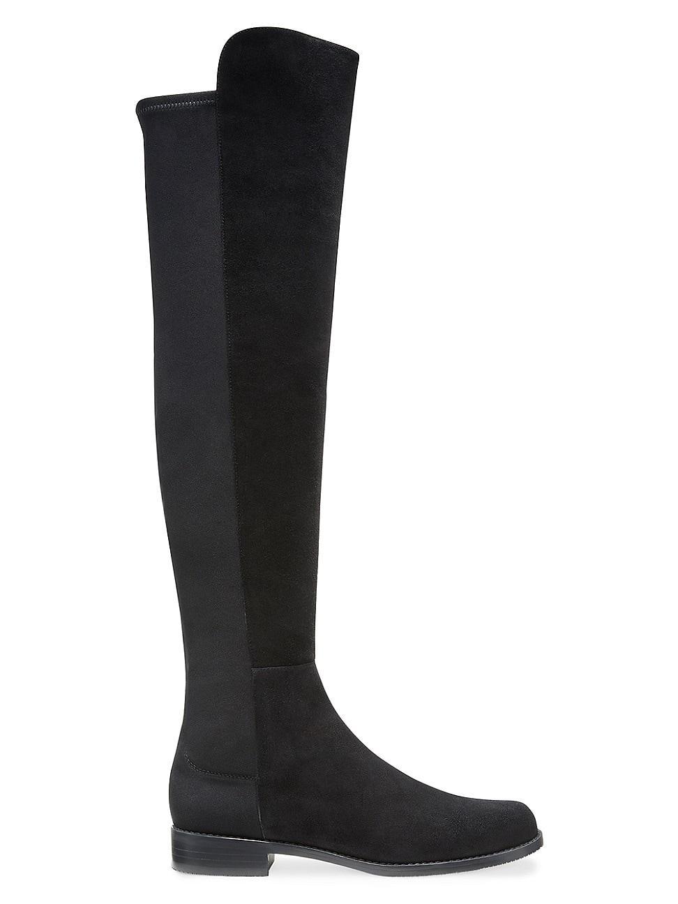 Womens 5050 20MM Suede Over-The-Knee Boots Product Image