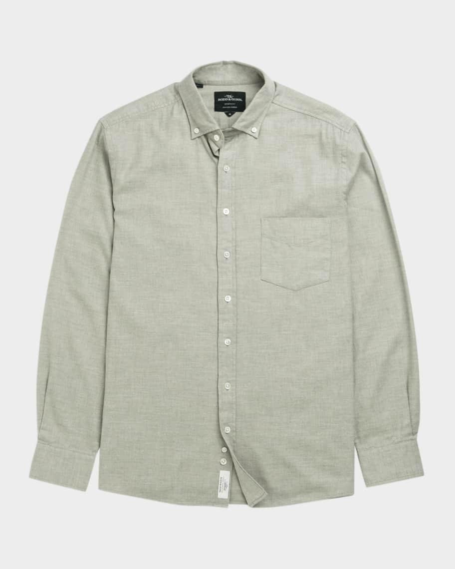 Mens Barrhill Cotton-Blend Sport Shirt Product Image