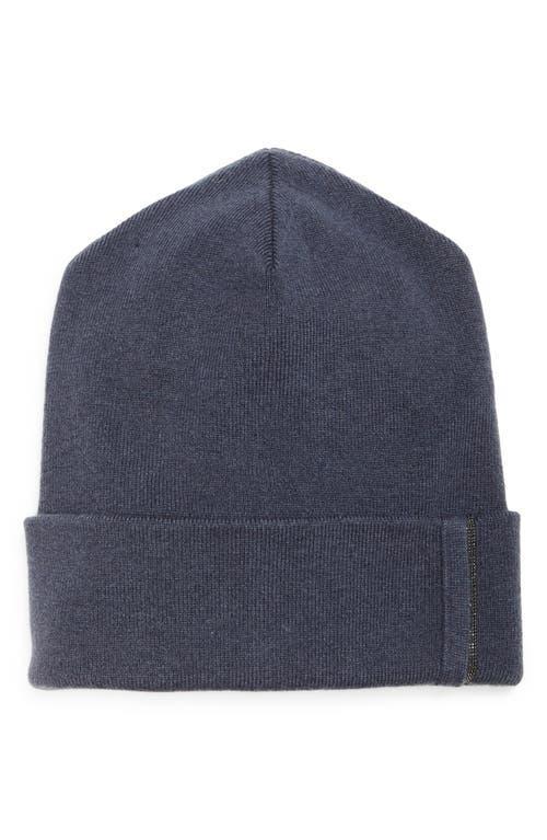 Brunello Cucinelli Monili Detail Cashmere Beanie Product Image