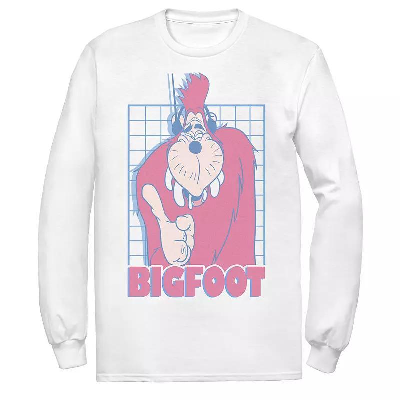 Mens Disney A Goofy Movie Bigfoot Grid Tee Product Image