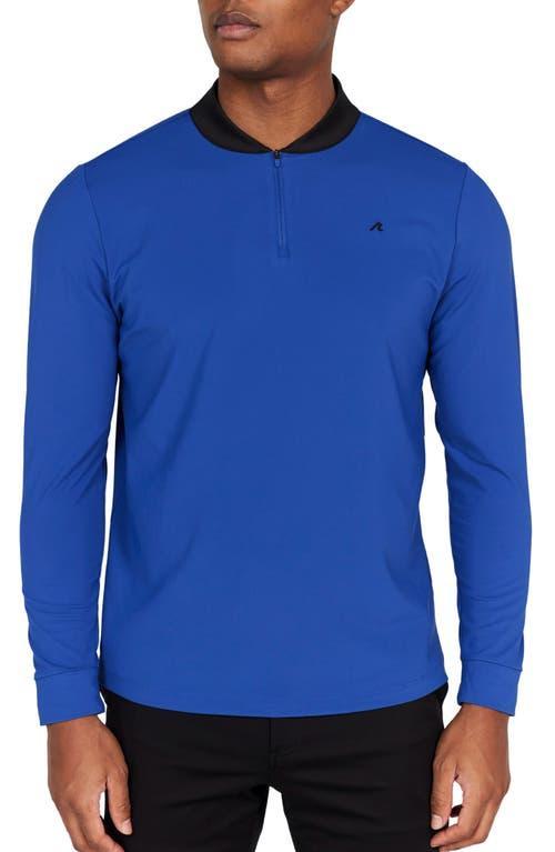 Redvanly Briar Contrast Collar Quarter Zip Pullover Product Image