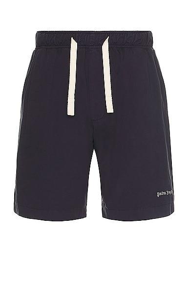 Palm Angels Classic Logo Bermuda Short in Black Product Image