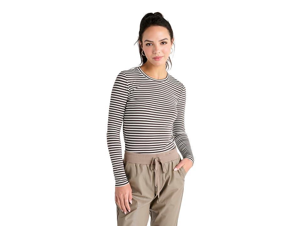 Splendid Stripe Long Sleeve T-Shirt Product Image