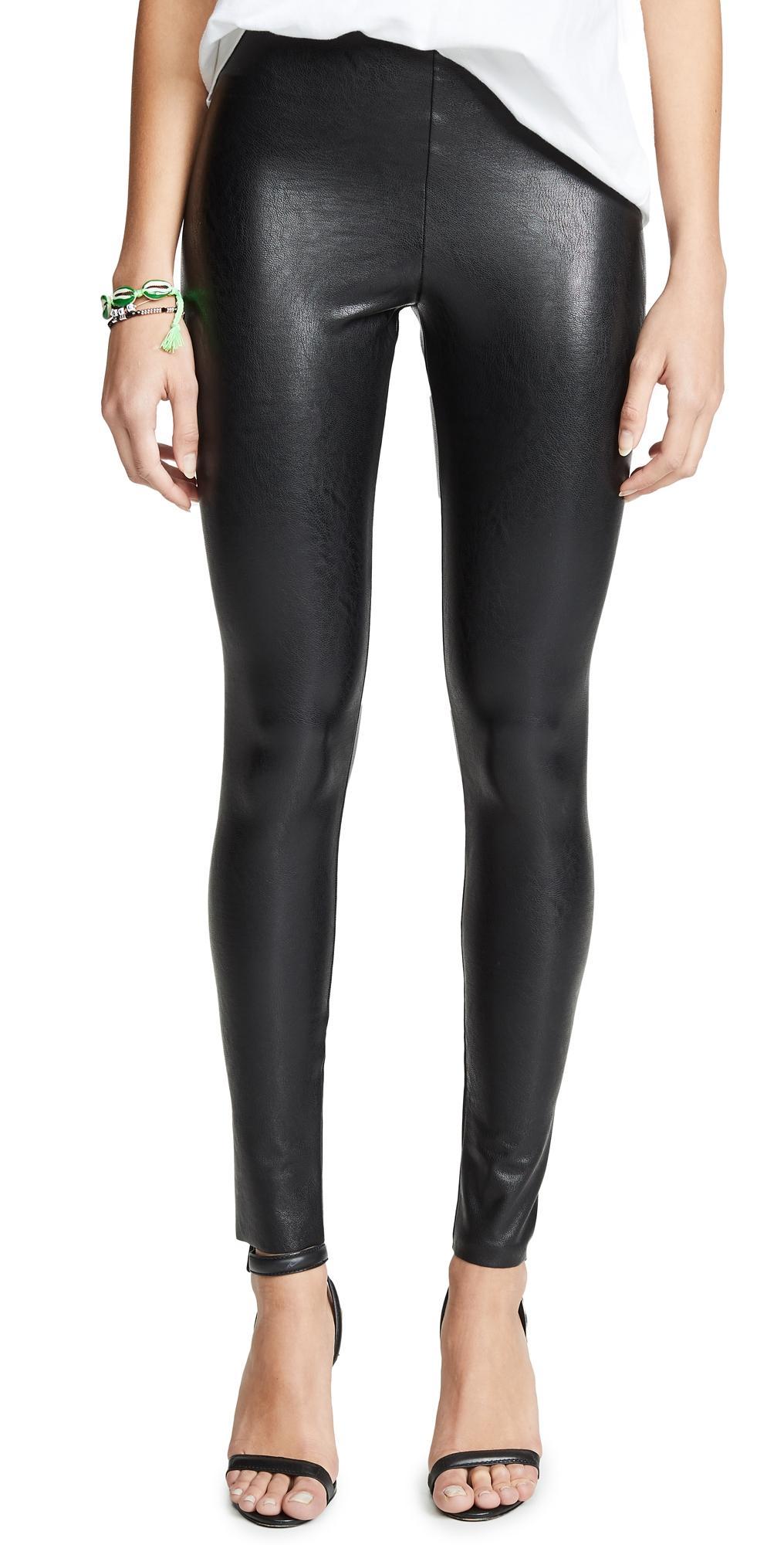 Commando Perfect Control Faux Leather Leggings SLG06 Women's Dress Pants Product Image