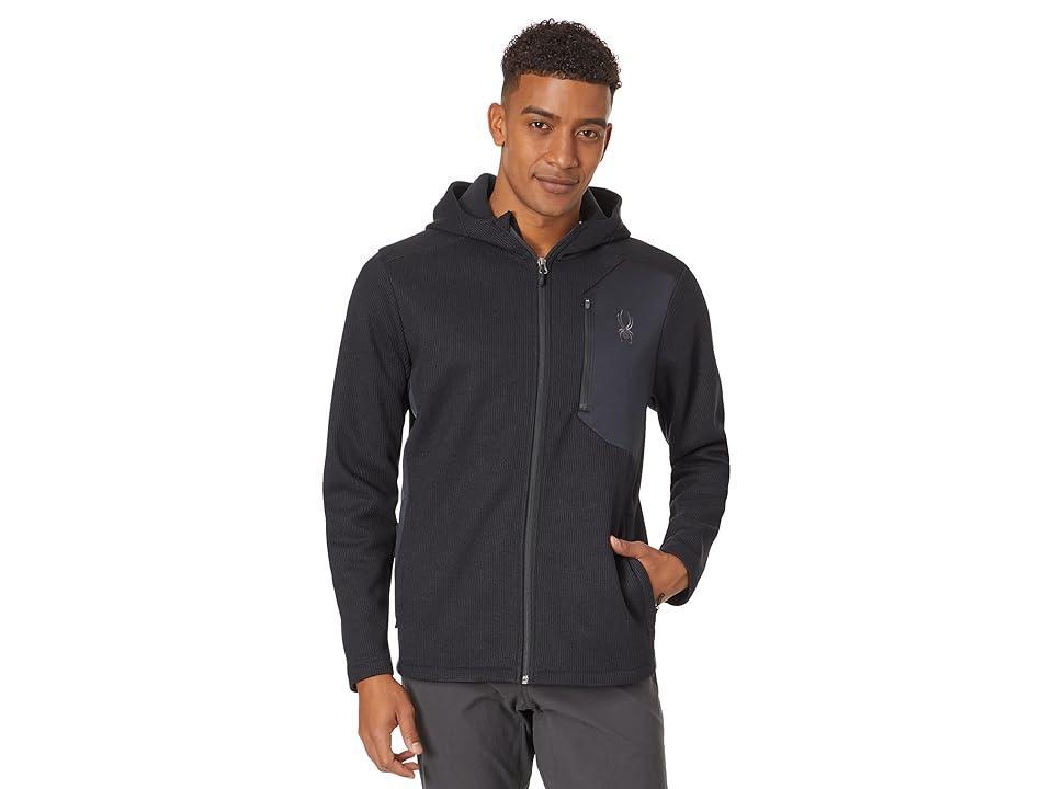 Spyder Bandit Hooded Jacket Men's Clothing Product Image