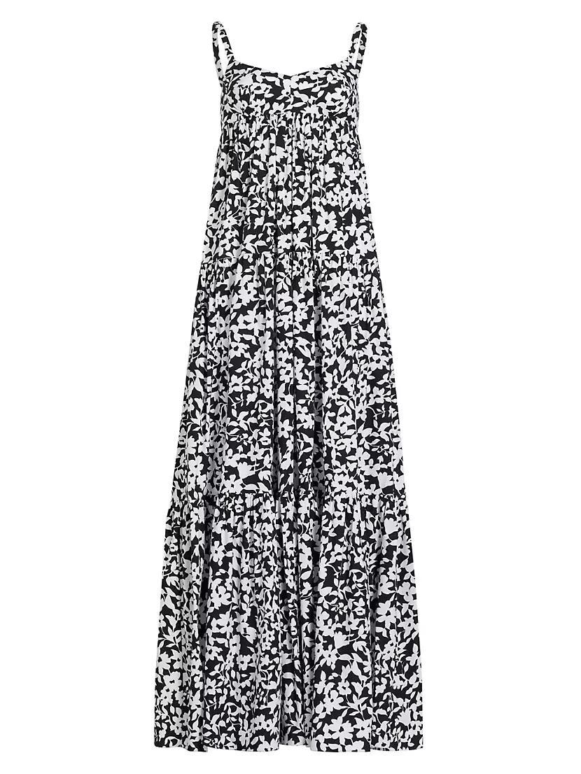 Floral Cotton Poplin Maxi Dress product image